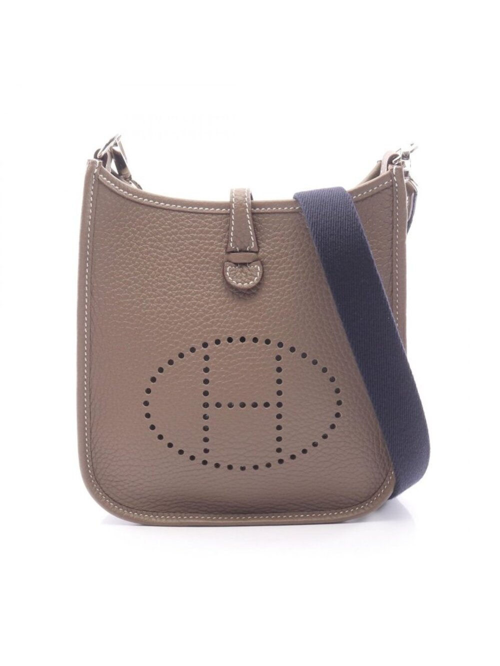 Hermes Shoulder Bag Evelyne TPM Amazon Etoupe Leather TPM